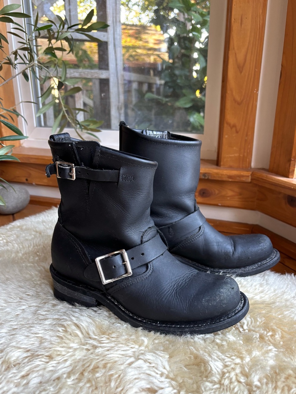 Vintage Frye Engineer Boots